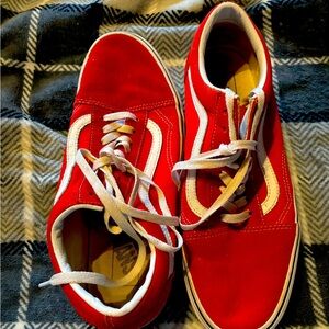 Red Old Skool Vans